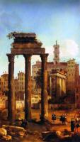 Canaletto - Rome, Ruins of the Forum